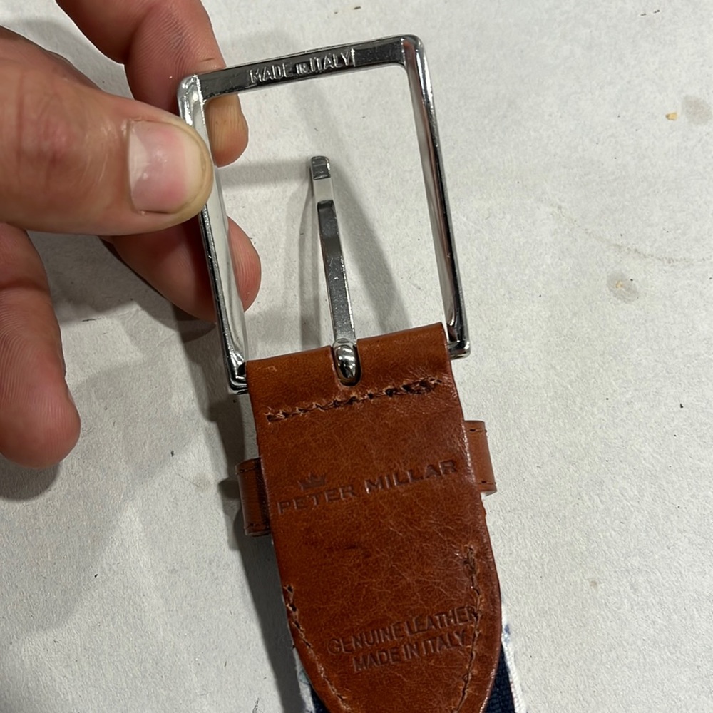 Peter Millar golf belt